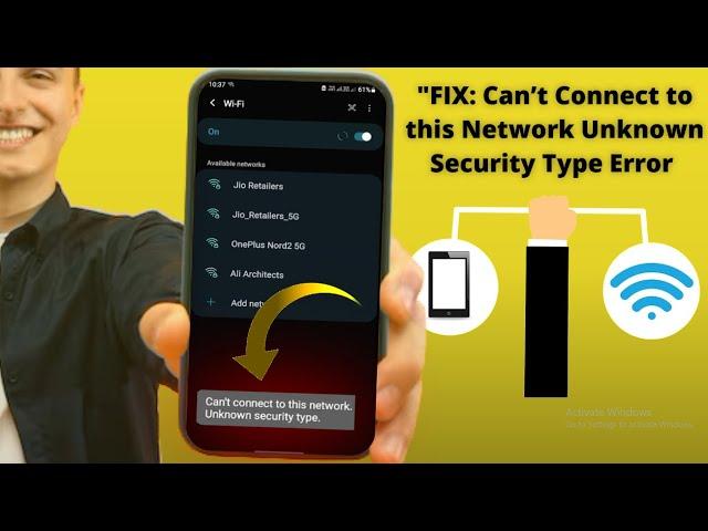 Fix 'Unknown Security Type' Error While Connecting to Mobile Hotspot | Easy Solutions for Android