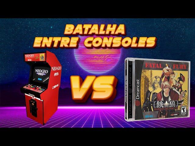 Garou - Mark of the Wolves -  Arcade VS Dreamcast: Batalha entre Consoles