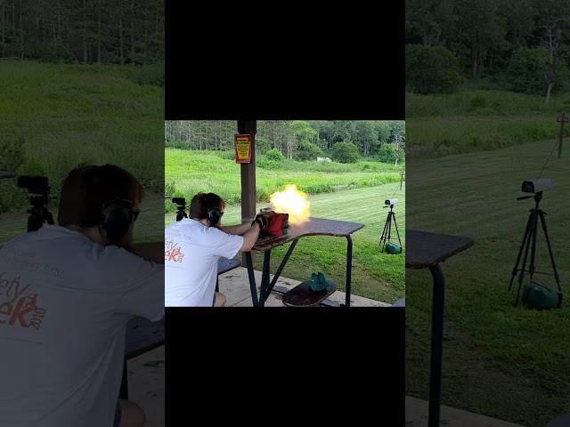 H110 Flash out of 44 Magnum snubby