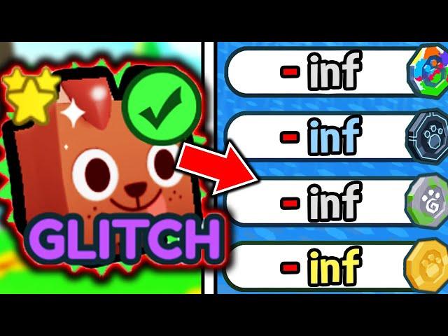 Crazy GLITCH STATS ADMIN PET in Pet Simulator X..