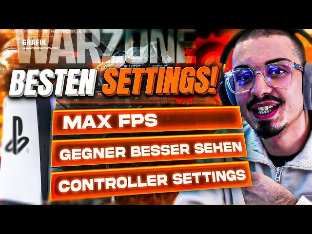 Die *BESTEN PS5 SETTINGS* für WARZONE in BLACK OPS 6! ️ (MOVEMENT, FPS, CONTROLLER, AUDIO)