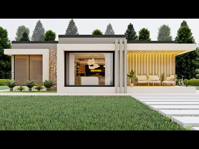 Small yet Practical and Cozy Modern Home | Perfect for small family