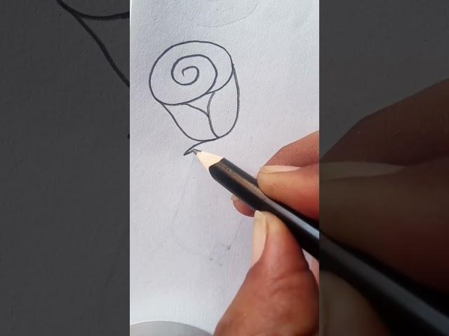 simple Rose art.