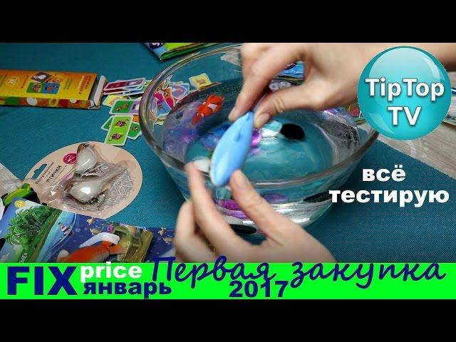 ФИКС ПРАЙС ЯНВАРЬПЕРВАЯ ЗАКУПКА 2017FIX PRICE//ТИП ТОП ТВ