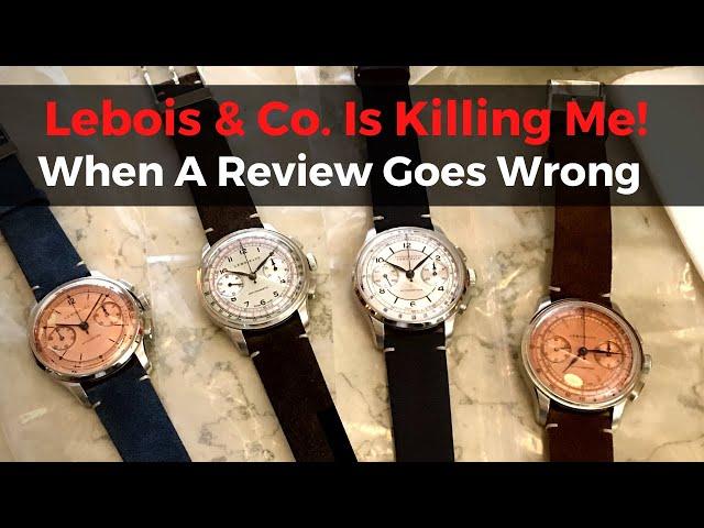 Lebois Heritage Chronograph & Airain Type 20 Limited Edition. Watch Review