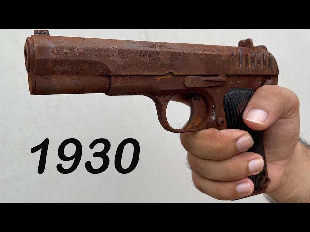 Gun Restoration - Rusted Pistol Restoration