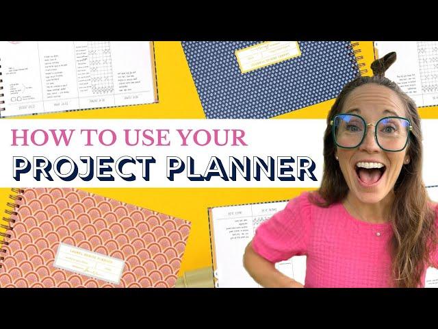 How to Use Your Project Planner | Must Watch if You’re a List Maker!