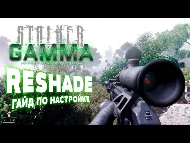 S.T.A.L.K.E.R.: Anomaly G.A.M.M.A. Reshade — Гайд по настройке