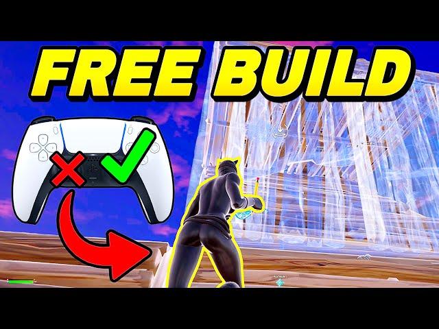 How To FREE BUILD Like a PRO on Controller (Fortnite Building Tutorial)