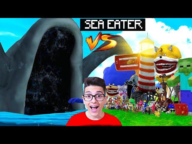 SEA EASTER IL MOSTRO MARINO VS TUTTI I MOSTRI DI GMOD!! (Sonic Tapes, El Gran Maja)