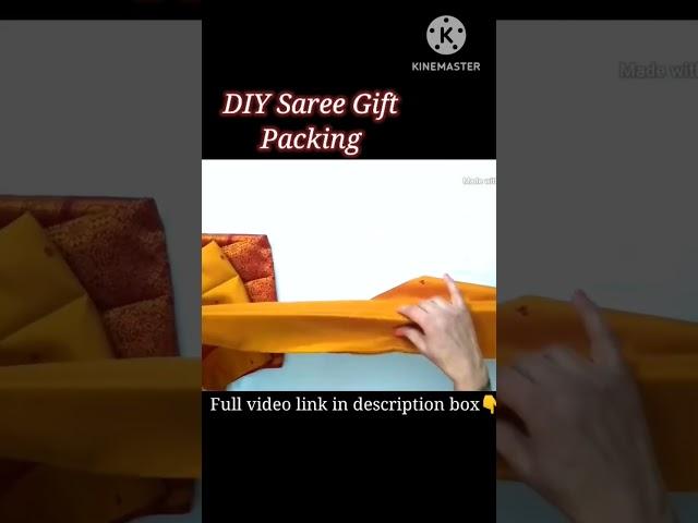 DIY Saree Gift Packing #diypack #diygiftwrapping #saree #sareepacking #shaadi #wedding #marriage