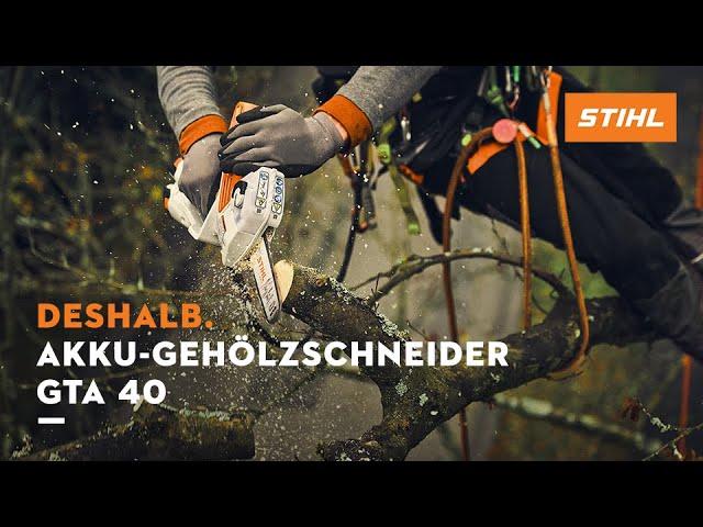 Akku-Gehölzschneider GTA 40 | Deshalb STIHL