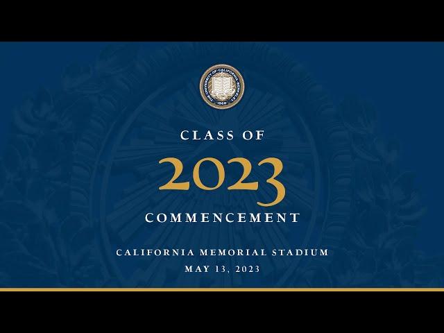 Berkeley Commencement 2023