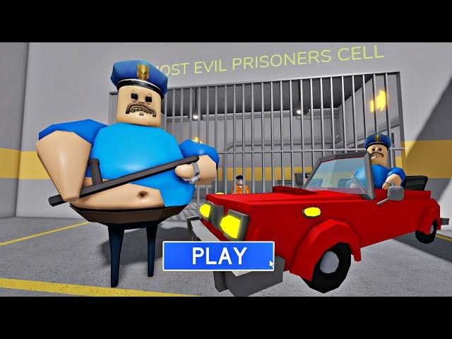 CAR BARRY'S PRISON RUN! OBBY Full Gameplay #roblox