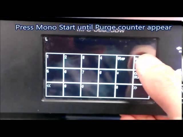 Brother MFC-J5620DW : How to reset purge counter / absorber ink full