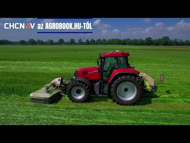 Agrobook.hu  Kft CHCNAV NX510 SE automata kormányzási rendszer kaszálás közben.