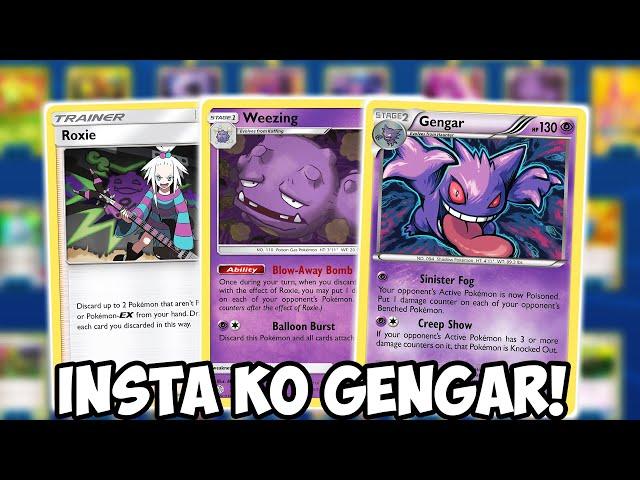 INSTA KO Anything w/Gengar! Destroying ADP & Eternatus! Expanded Format PTCGO