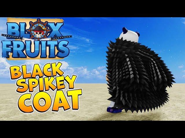 Блокс Фрутс как получить плащ Коразона Black Spikey Coat  Blox Fruits Роблокс Ван Пис 