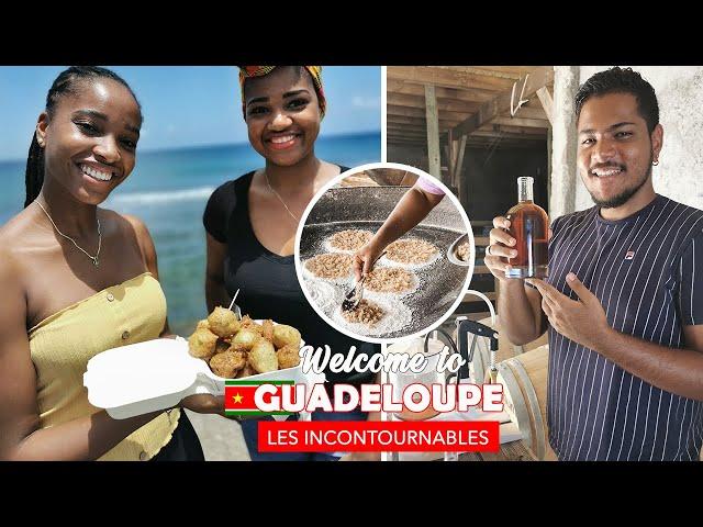 GUADELOUPE/EPISODE 7: Les spécialités INCONTOURNABLES de la Guadeloupe !  (rhum, accras, kassav)