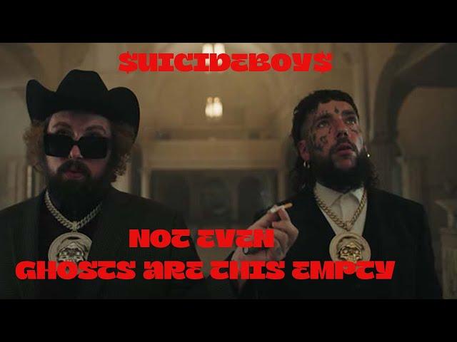 $UICIDEBOY$ - NOT EVEN GHOSTS ARE THIS EMPTY | ПЕРЕВОД | RUS SUB