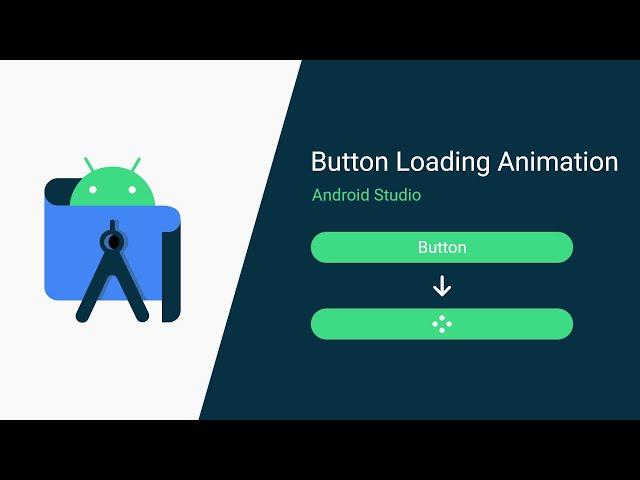 Button Loading Animation in Android Studio | Tutorial in Java