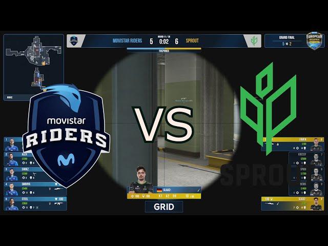 Movistar RIders vs Sprout - HIGHLIGHTS l (Nuke,Train,Mirage) l CSGO