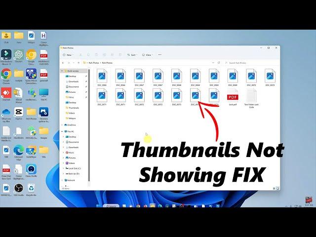 Thumbnails Not Showing In Windows 11 - Quick FIX