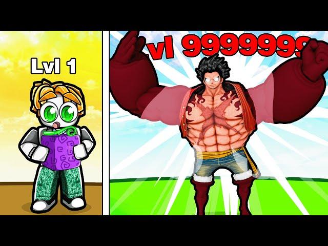 Upgrading the Strongest GEAR 4 Gum Fruit in Roblox!