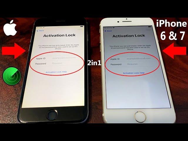 2021 New 2in1 Method!! iCloud Unlock iPhone 6 & iPhone 7 Bypass iCloud Activation Lock