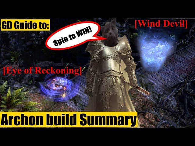 [Grim Dawn] Archon build summary (guide), Lightning damage Eye of Reckoning and Wind Devils