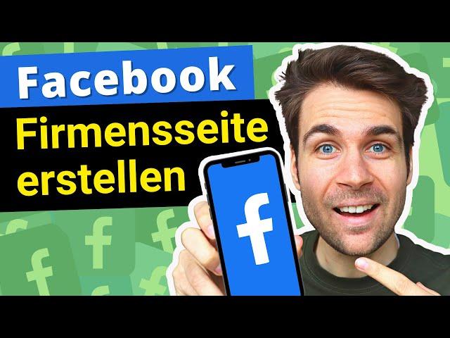 Facebook Unternehmensseite erstellen