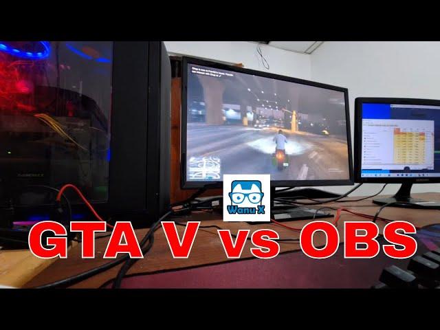 GTA V lowend lag test vs OBS