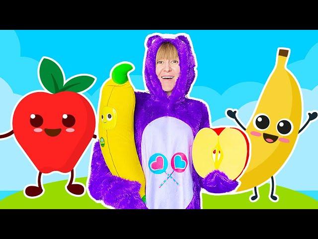 Яблоки Бананы  - Песни Для Детей | Развивающие Песенки | Anuta Kids Channel - детские песенки [RU]