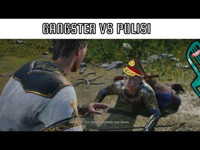 Gangster Vs Polisi (Kursi Hijau Viral Meme)