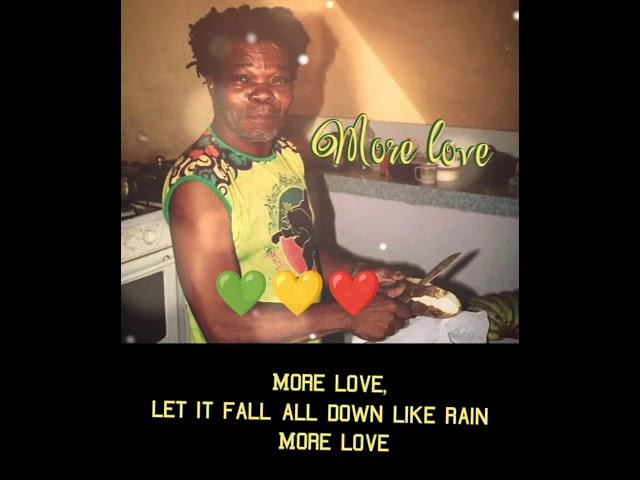 Eric Donaldson - More Love Lyrics video