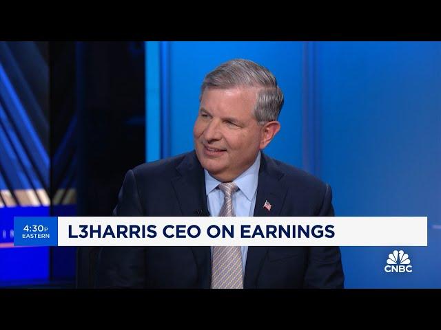 L3Harris Chair and CEO Christopher E. Kubasik Discusses 1Q24 On CNBC's "Closing Bell: Overtime"