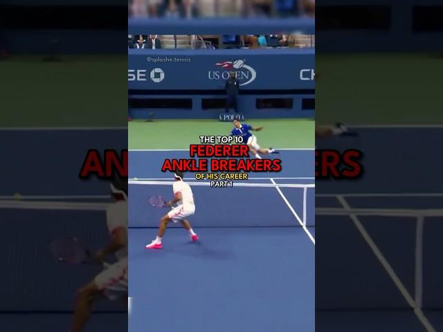 Top 10 Roger Federer ankle breakers | Part 1