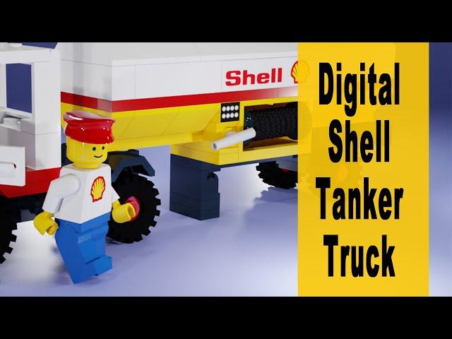 Digital Shell Tanker Truck 6696 #shorts