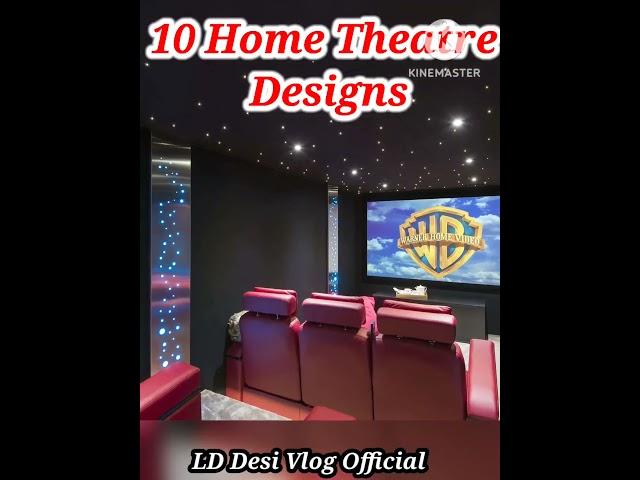 10 Home theatre design // 10 Home cinema design #hometheatredesign #hometheater