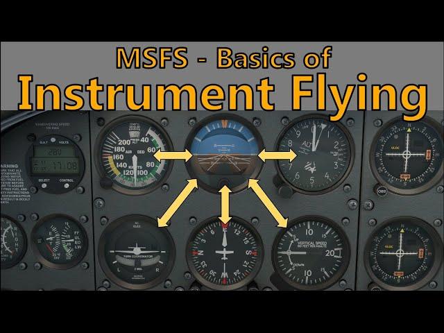 MSFS - Basics of Instrument Flying (AH IFR Flight lesson #1)