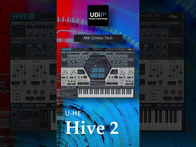 U-HE HIVE 2 Preset Demo #shorts #u-he #udiaudio