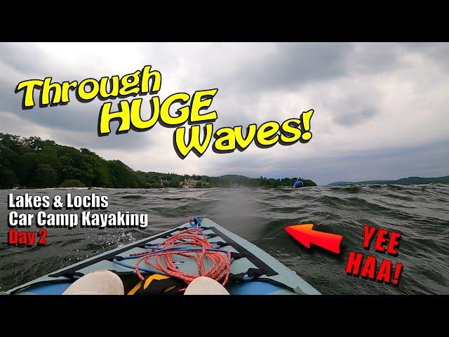 Inflatable Kayaking & Car Camping Trip - Lake Windermere - Aquaglide Cirrus