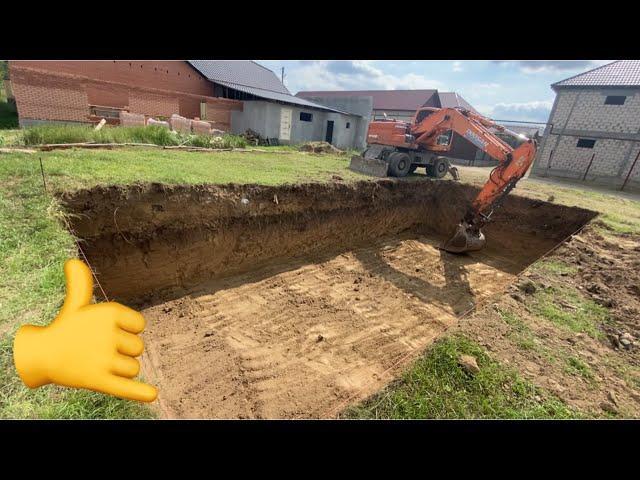 Котлован выкопал, Работа на экскаваторе Doosan190dx working on an excavator