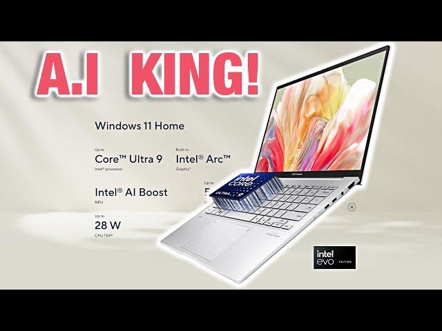 Intels New AI Weapon! The Best UltraBook Laptop