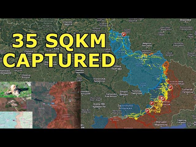 Russian Forces Capture 35 SQKM | Loknya & Vekhnokamyanske Captured