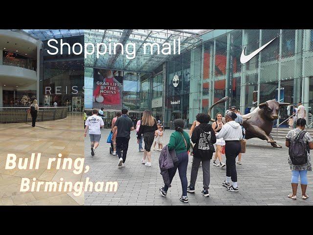 Tour at Bull Ring, shopping mall, Birmingham