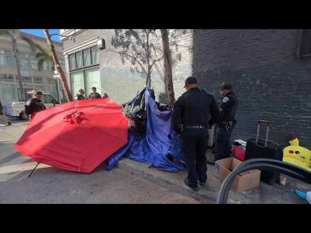 Is the crackdown on San Francisco homelessness working?