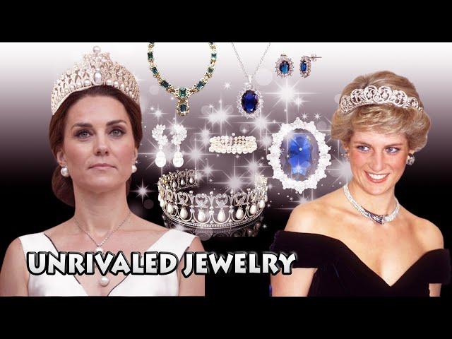 TOP 7 Unrivaled Jewelry Of Princess Catherine INHERITED From Princess Diana's Jewelry Collection