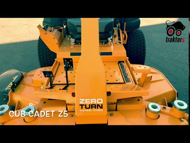 Садовый трактор (райдер) Cub Cadet Z5 152 с нулевым радиусом разворота!