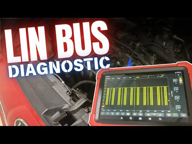 LIN BUS Diagnostics | LIN BUS Communication Error | LIN BUS Waveform